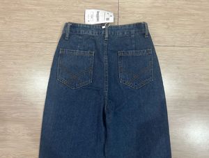 New Classic Blue Denim Flared Leg Jeans