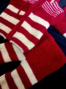 Cozy Striped Knit Sweater