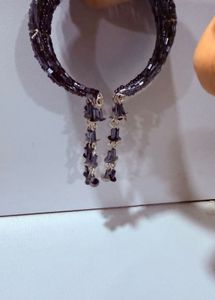 Sparkling Beaded Cuff Bracelet
