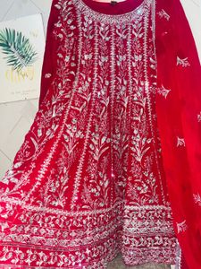 beautiful party wear Sarara suit full work