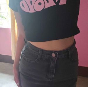 denim skirt