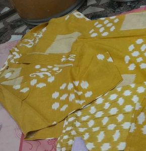 Price Drop 💧 Three piece cotton suit 46 size