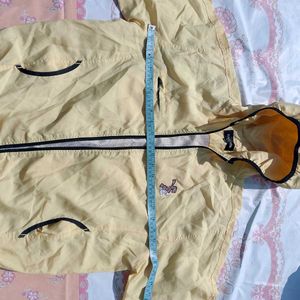 Yellow Hooded Jacket