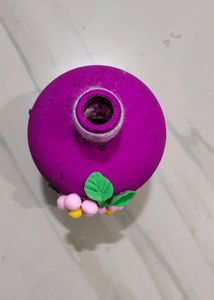 Handmade Purple Floral Vase
