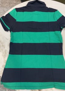 Striped Polo T-Shirt