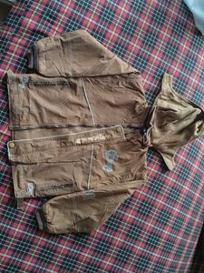 Brown Hooded Jacket