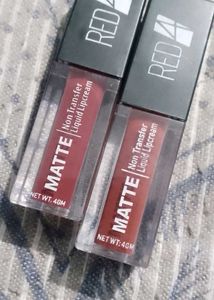 RED4 Matte Non Transfer Liquid Lipcream