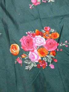 bust 34 Floral Print Anarkali Suit