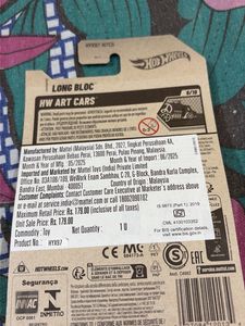 Hot Wheels 2025 Long Bloc