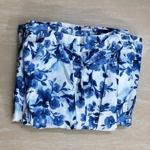 Water Color Print Dress