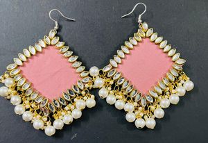 Fancy Party Wear Have Long Size Earrings