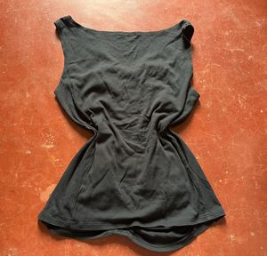 Chic Ruched V-Neck Tank Top