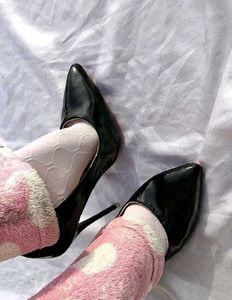 baby pink socks