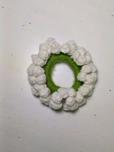 Handmade Crochet Hair Scrunchie