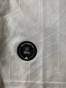 Unisex Adidas Mercedes F1 Team White Jersey