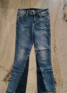 Stylish Blue Flared Jeans