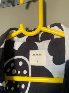 AKKRITI Cotton Shirt Style Top