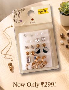 Indus Earrings Set