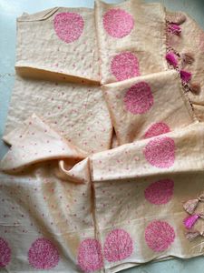 Pure Tusser Silk Saree
