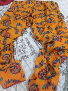 Vibrant Floral Patiala Salwar with duppata