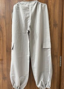 Grey Cargo Pants