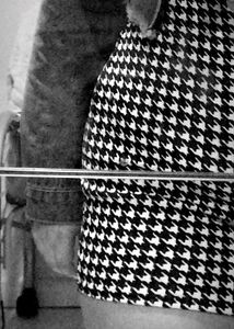 Houndstooth Mini Skirt