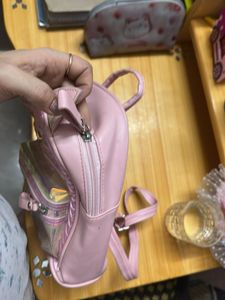beautiful pink bag