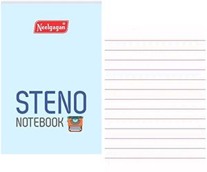 Steno Notebook Shorthand Stenographer Set Of 5