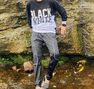 Black &amp; White Sweatshirt