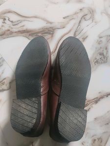 Classic Brown Leather Flats