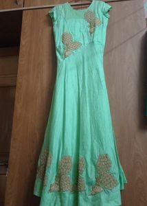 Gown Party Wear Floor Length Hand Work