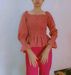 Beautiful Cinched waist Top For Women