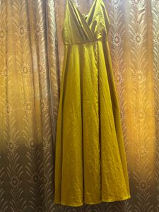 Stunning Mustard Yellow Maxi Dress