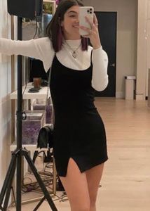 Chic Black Bodycon Mini Dress