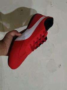Red Puma Sneakers