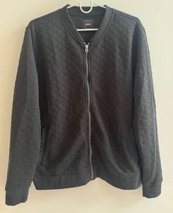 Only - Black Quilted Bomber Jacket
