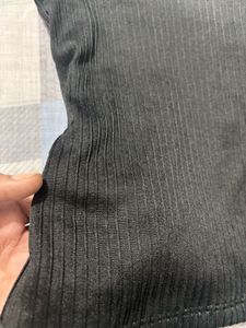 Ribbed Square Neck Tank Top