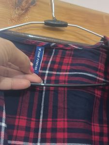 Shirt Style Open Shrug Type Top