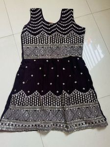 Ethnic Dress with Silver Detail