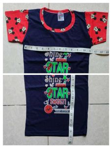 Cute Girls' Top &amp; Pyjama Set of 2.