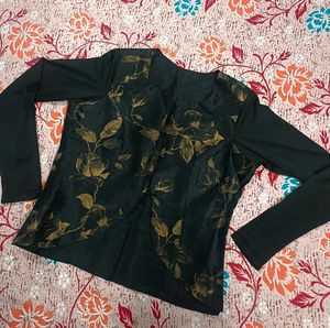 Elegant Floral Print Blouse