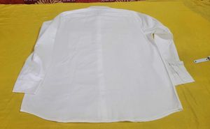Classic White Button-Down Shirt