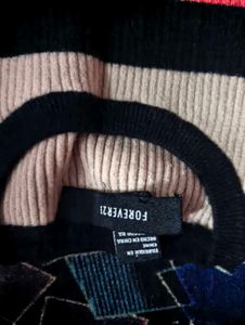 Forever 21 Striped Knit Sweater