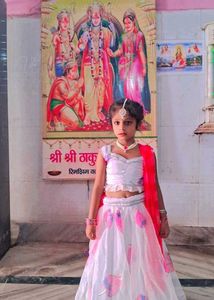 Adorable Girl's Lehenga Choli Set