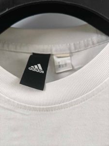 Adidas White T-Shirt