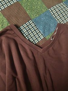 Brown Floral Print Joggers