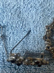 Vintage Rhinestone Brooch Set