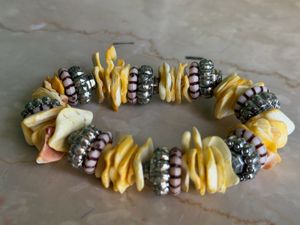 Boho Shell &amp; Beaded Bracelet