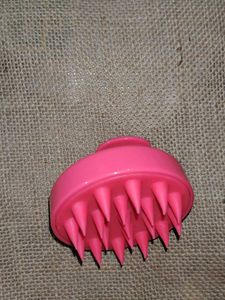 Pink Scalp Massager
