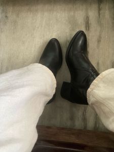 Classic Black Thigh High Boots